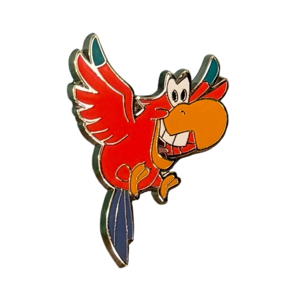 Disney Aladdin Iago Villain Enamel Pin Trading Pin Authentic